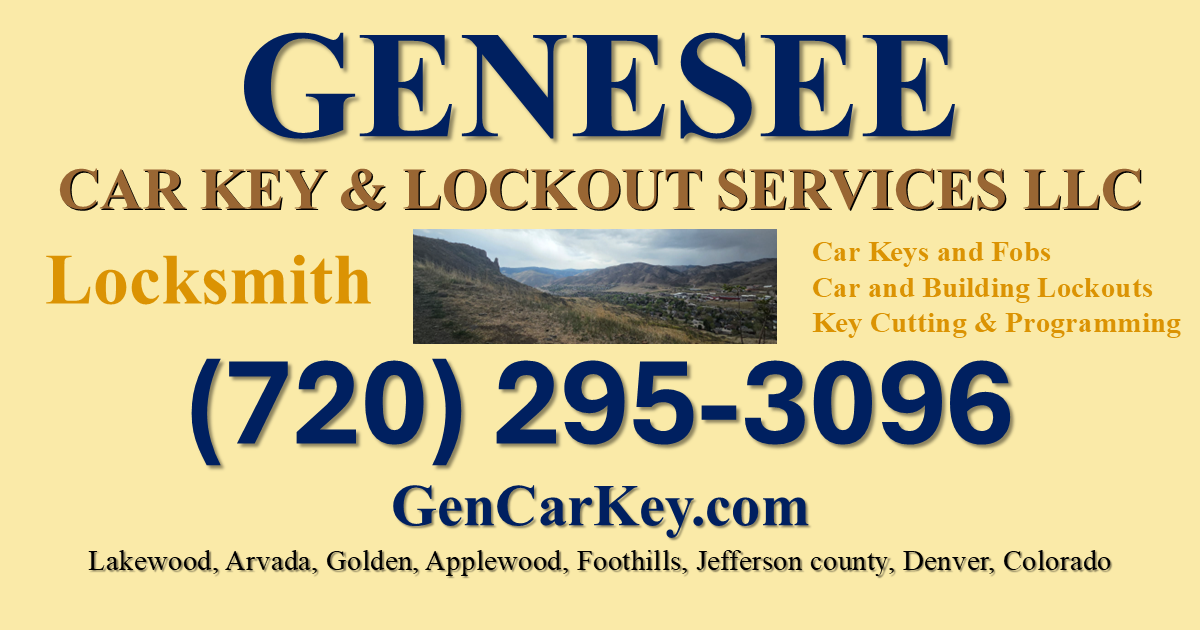 {Call Locksmith at Genesee Car Key & Lockout Services LLC when you need a key or are locked out}